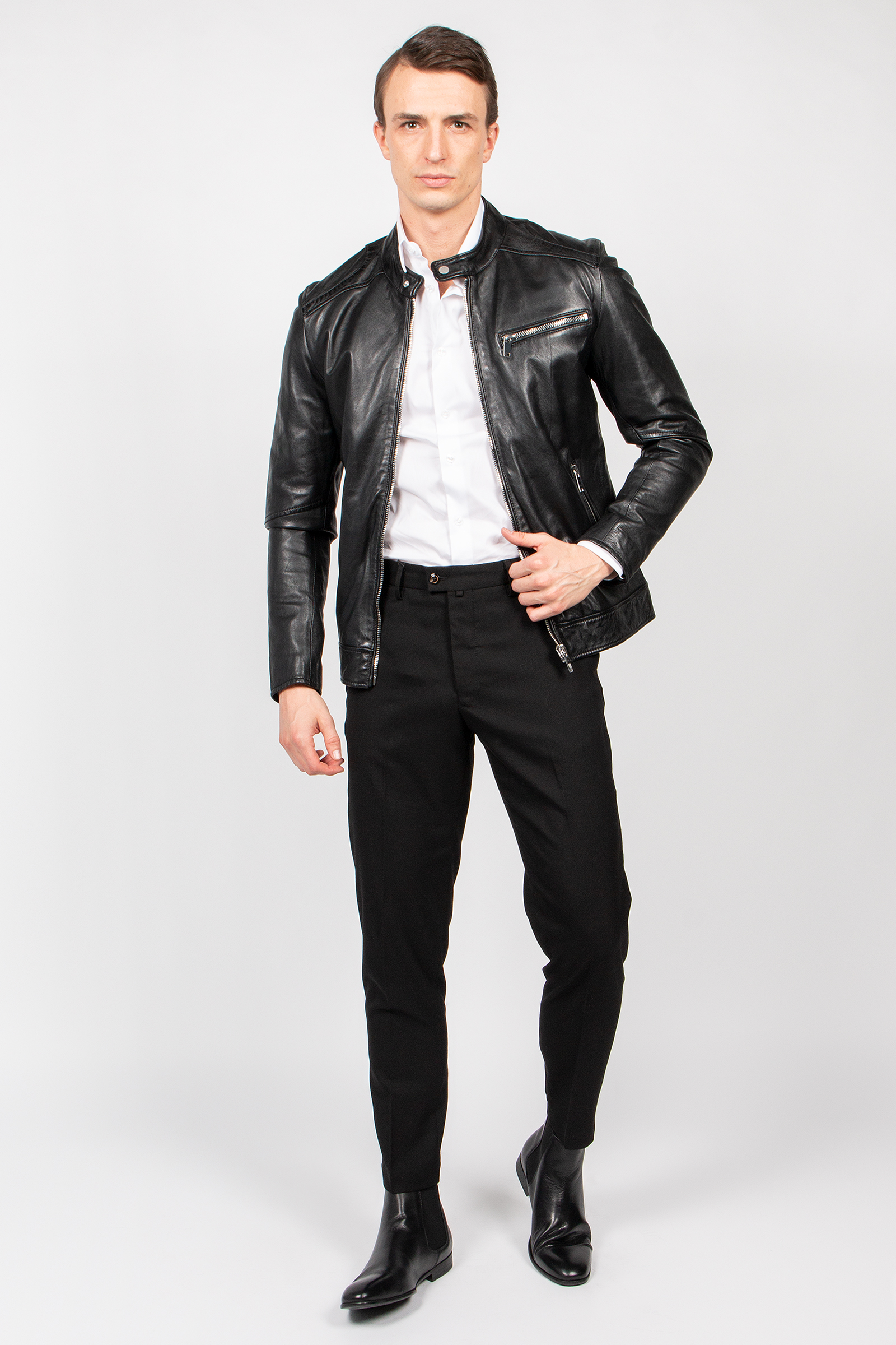 Jim-FN Freaky Nation | Jackets Lucky Men | | Leather