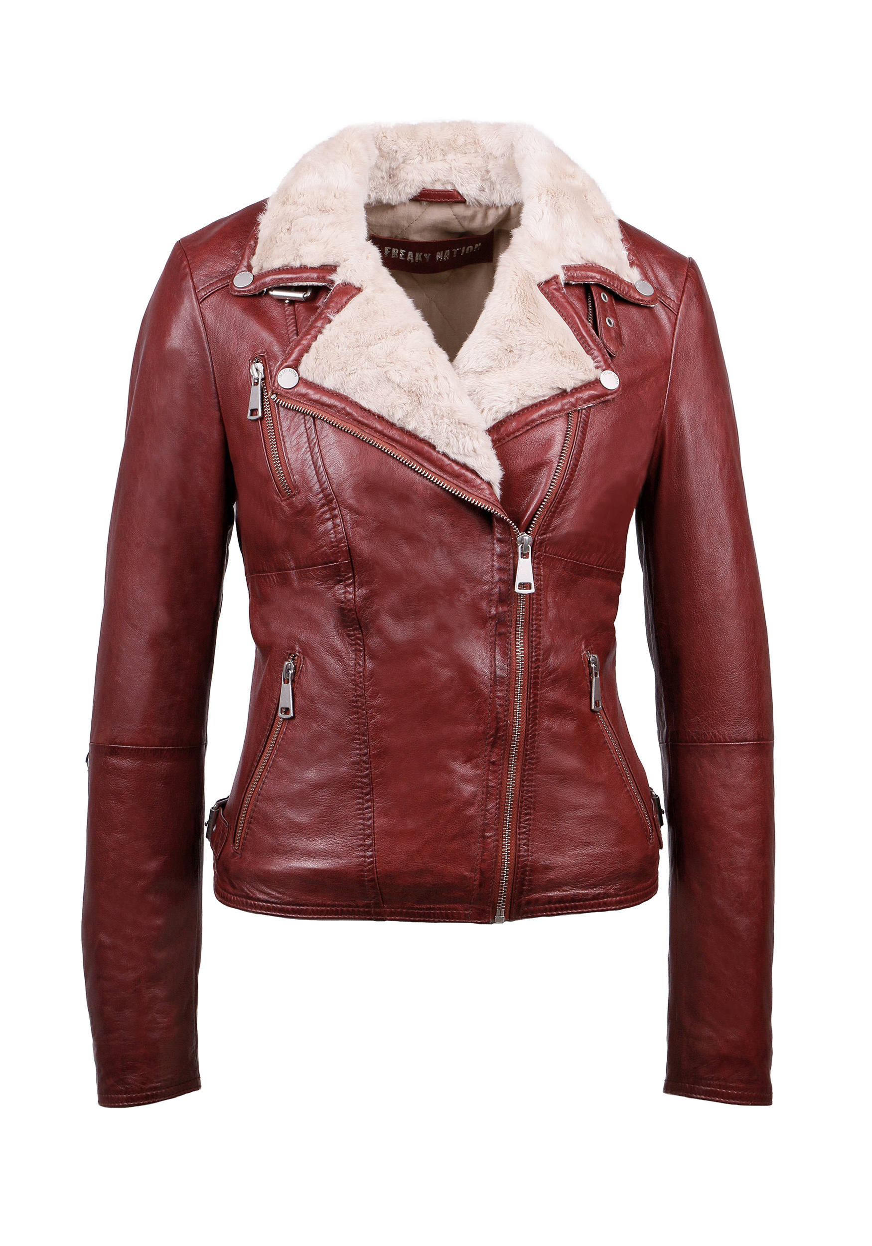 Women Nation Freaky | Biker | | Winter Jackets Princess Leather